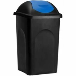 DEUBA Lot De 4 Poubelles De Recyclage Couvercle Automatique 60 Litres -Poubelle Boutique 18477728 3