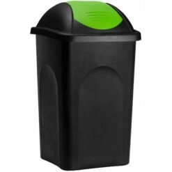 DEUBA Lot De 4 Poubelles De Recyclage Couvercle Automatique 60 Litres -Poubelle Boutique 18477728 5