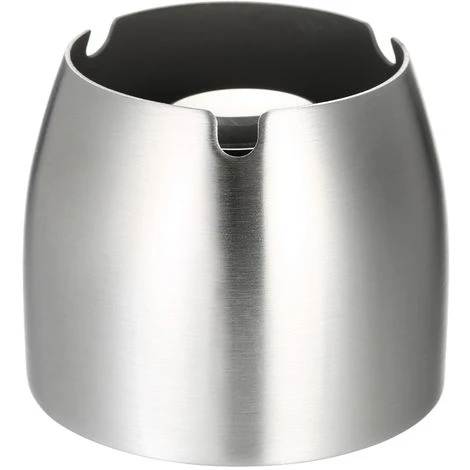 ASUPERMALL Cendrier Coupe-Vent, Acier Inoxydable, Argent, Avec Support De Colonne Amovible 3 ASUPERMALL Cendrier Coupe-Vent, Acier Inoxydable, Argent, Avec Support De Colonne Amovible