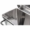 Conteneur Mobile à Pédale Anti-feu | Acier Inoxydable | Brillant | 70 Litres | 480x420x755 | Contimar | 1 Pièce | Medial -Poubelle Boutique 19175911 1