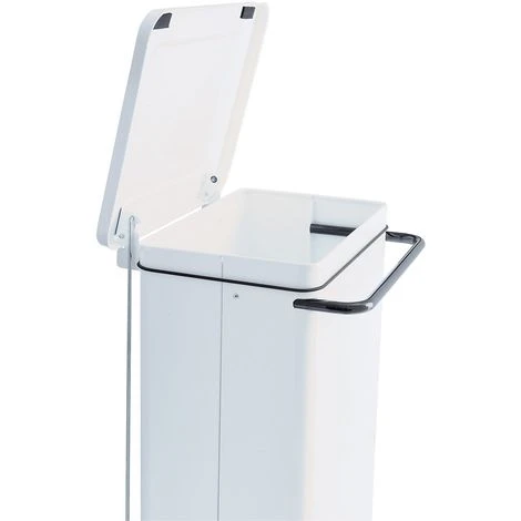 CERTEO Conteneur Mobile à Pédale Avec Frontale Amovible | Acier Peint époxy | Blanc | 70 Litres | 480x420x755 | Conticolor | 1 - Blanc 4 CERTEO Conteneur Mobile à Pédale Avec Frontale Amovible | Acier Peint époxy | Blanc | 70 Litres | 480x420x755 | Conticolor | 1 - Blanc – Image 2