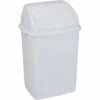 CERTEO Poubelle à Trappe Basculante | Polypropylène | Blanc | 18 Litres | 290x230x450 | Rif Basic | 12 Pièces | Medial - Blanc 1 CERTEO Poubelle à Trappe Basculante | Polypropylène | Blanc | 18 Litres | 290x230x450 | Rif Basic | 12 Pièces | Medial - Blanc -Poubelle Boutique 19176093 1