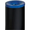 CERTEO Corbeille Anti-feu Avec Couvercle Coloré | Acier Peint époxy | Noir-Bleu | 90 Litres | 400x750 | Grisù Color | 1 Pièce - Bleu, Noir 1 CERTEO Corbeille Anti-feu Avec Couvercle Coloré | Acier Peint époxy | Noir-Bleu | 90 Litres | 400x750 | Grisù Color | 1 Pièce - Bleu, Noir -Poubelle Boutique 19176176 1