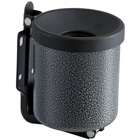 CERTEO Cendrier Mural | Acier Peint époxy | Argent Moucheté | 0,5 Litres | 110x135 | Nido | 1 Pièce | Medial 3 CERTEO Cendrier Mural | Acier Peint époxy | Argent Moucheté | 0,5 Litres | 110x135 | Nido | 1 Pièce | Medial