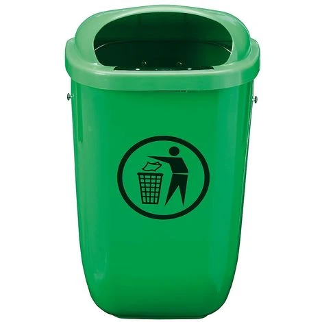 CERTEO Corbeille | HDPE | Verdoyant | 50 Litres | 404x248x745 | Classic | 1 Pièce | Medial - Vert 3 CERTEO Corbeille | HDPE | Verdoyant | 50 Litres | 404x248x745 | Classic | 1 Pièce | Medial - Vert