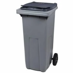 ROSSIGNOL Conteneur 2 Roues Gris/gris 240 Litres Vidage Par Prise Frontale