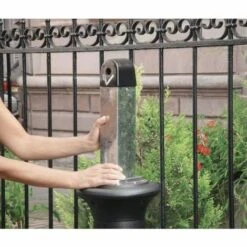 RUBBERMAID Cendrier Sur Pied Tuscan, Coloris Noir 7 RUBBERMAID Cendrier Sur Pied Tuscan, Coloris Noir -Poubelle Boutique 19242078 3