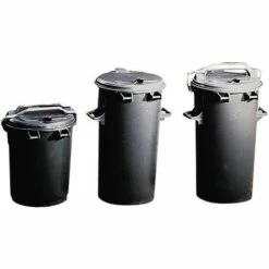 FP Poubelle Platique 110 Litre Sans Poignée