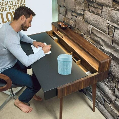 BARES 1,5L Mini Poubelle, Mini Poubelle De Bureau, Avec Poubelle Et Couvercle Pivotant, Pour Chambre,Salle,Cuisine,Véhicule (Bleu) 5 BARES 1,5L Mini Poubelle, Mini Poubelle De Bureau, Avec Poubelle Et Couvercle Pivotant, Pour Chambre,Salle,Cuisine,Véhicule (Bleu) – Image 3