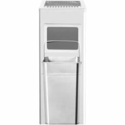 YOUTHUP Poubelle à Cendrier D'h?tel 36 L Acier Inoxydable - Argent 11 YOUTHUP Poubelle à Cendrier D'h?tel 36 L Acier Inoxydable - Argent -Poubelle Boutique 26531418 5