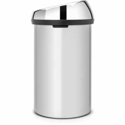 Poubelle Brabantia Touch Bin Metallic Grey 60L -Poubelle Boutique 27286523 2