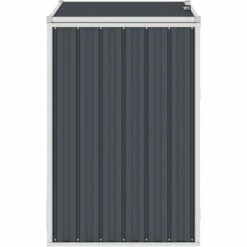 TRUE DEAL Abri De Poubelle Anthracite 72x81x121 Cm Acier -Poubelle Boutique 28677724 3