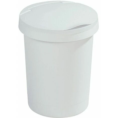 SUNWARE Poubelle 10L Avec Couvercle Twinga Blanc - Blanc 3 SUNWARE Poubelle 10L Avec Couvercle Twinga Blanc - Blanc