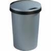 SUNWARE Poubelle 45 L Avec Couvercle Plat Twinga Gris - Gris -Poubelle Boutique 2867795 1