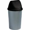 SUNWARE Poubelle 45 L Avec Couvercle Bombé Twinga Noir - Gris 1 SUNWARE Poubelle 45 L Avec Couvercle Bombé Twinga Noir - Gris -Poubelle Boutique 2867796 1