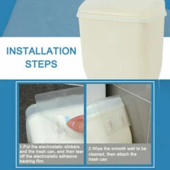 MALLOMNE Cuisine Murale Suspendue Poubelle Poubelle Poubelle Maison Chambre Salle De Bains Voiture 9 MALLOMNE Cuisine Murale Suspendue Poubelle Poubelle Poubelle Maison Chambre Salle De Bains Voiture -Poubelle Boutique 30077422 3