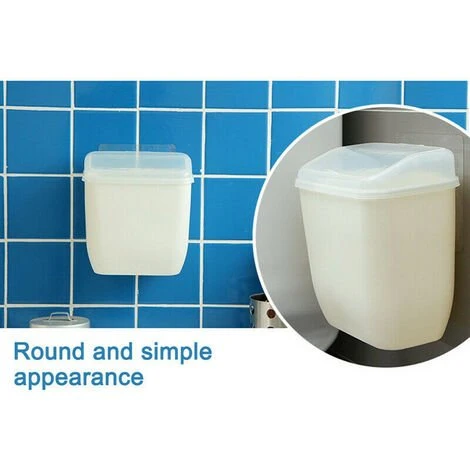 MALLOMNE Cuisine Murale Suspendue Poubelle Poubelle Poubelle Maison Chambre Salle De Bains Voiture 6 MALLOMNE Cuisine Murale Suspendue Poubelle Poubelle Poubelle Maison Chambre Salle De Bains Voiture – Image 4