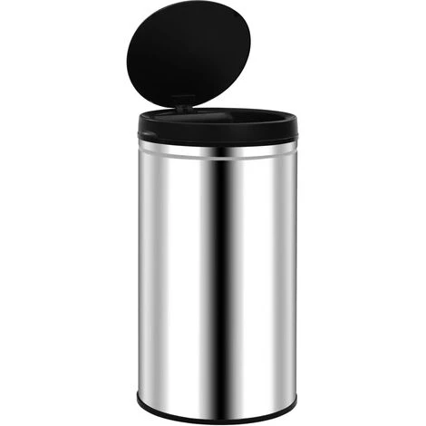 TRUE DEAL Poubelle à Capteur Automatique 60 L Acier Inoxydable 5 TRUE DEAL Poubelle à Capteur Automatique 60 L Acier Inoxydable – Image 3