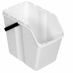 Prosperplast Lot De 4 Cubes De Recyclage 100 L Sortibox En Plastique Blanc 4 X 25 L - Blanc 8 Prosperplast Lot De 4 Cubes De Recyclage 100 L Sortibox En Plastique Blanc 4 X 25 L - Blanc -Poubelle Boutique 30945734 2