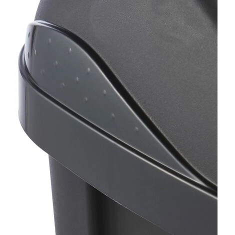 KEEEPER Poubelle Avec Couvercle Basculant, 10 L, Swantje, Gris Graphite 7 KEEEPER Poubelle Avec Couvercle Basculant, 10 L, Swantje, Gris Graphite – Image 5