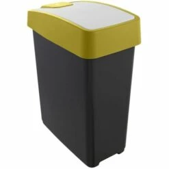KEEEPER Poubelle Premium Avec Couvercle à Charnière, Soft Touch, 10 L, Magne, Jaune 8 KEEEPER Poubelle Premium Avec Couvercle à Charnière, Soft Touch, 10 L, Magne, Jaune -Poubelle Boutique 33032279 2