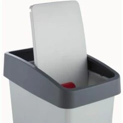 KEEEPER Poubelle Premium Avec Couvercle, Soft Touch, 25 L, Magne, Magne, Argent 10 KEEEPER Poubelle Premium Avec Couvercle, Soft Touch, 25 L, Magne, Magne, Argent -Poubelle Boutique 33032280 4