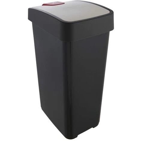 KEEEPER Poubelle Premium Avec Couvercle, Soft Touch, 45 L, Magne, Magne, Gris Graphite 4 KEEEPER Poubelle Premium Avec Couvercle, Soft Touch, 45 L, Magne, Magne, Gris Graphite – Image 2