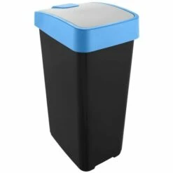 KEEEPER Poubelle Premium Avec Couvercle, Soft Touch, 45 L, Magne, Magne, Bleau -Poubelle Boutique 33032297 2