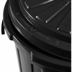 KEEEPER Poubelle Multi-usage / Corbeille à Papier Avec Couvercle Verrouillable, Grand, Plastique Résistant (PP), 23 L, Tapis, Graphite 11 KEEEPER Poubelle Multi-usage / Corbeille à Papier Avec Couvercle Verrouillable, Grand, Plastique Résistant (PP), 23 L, Tapis, Graphite -Poubelle Boutique 33032307 5