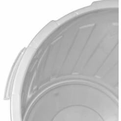 KEEEPER Poubelle Multifonctionnelle / Corbeille à Papier Avec Couvercle Verrouillable, Grand, Plastique Résistant (PP), 23 L, Tapis, Argent 9 KEEEPER Poubelle Multifonctionnelle / Corbeille à Papier Avec Couvercle Verrouillable, Grand, Plastique Résistant (PP), 23 L, Tapis, Argent -Poubelle Boutique 33032311 3