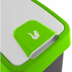 KEEEPER Lot De 3 Poubelles Premium Magne Avec Couvercle Rabattable, Soft Touch 45 Litres Avec Couvercle En Différentes Couleurs -Poubelle Boutique 33032468 2