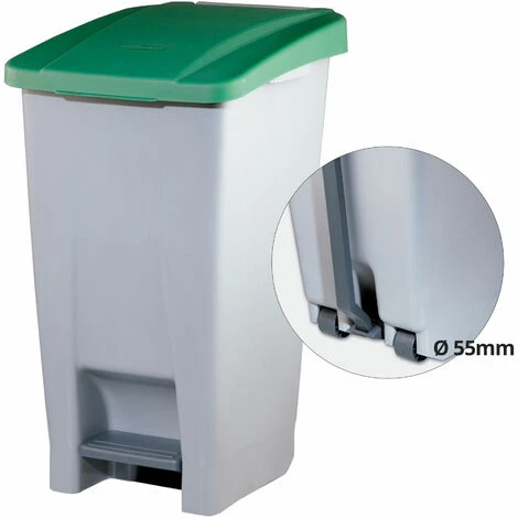 Denox Conteneur Sélectif, 60 L, Vert PEAD, Unique - Green 6 Denox Conteneur Sélectif, 60 L, Vert PEAD, Unique - Green – Image 4