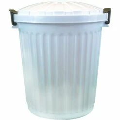 Denox Oscar C/T Poubelle 43 L - White