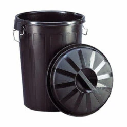 Denox 239C95 Poubelle Noir 95 L - Black -Poubelle Boutique 34595633 4