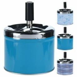 WURKO Posacenere Automatico Deco Blu