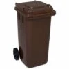 IVOL Poubelle / Mini Container 120 Litres - Marron -Poubelle Boutique 36750344 1