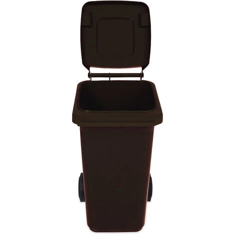 IVOL Poubelle / Mini Container 120 Litres - Marron 4 IVOL Poubelle / Mini Container 120 Litres - Marron â Image 2