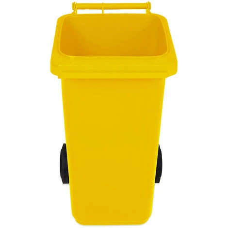 JESTIC Poubelle / Mini Container 120 Litres - Jaune 6 JESTIC Poubelle / Mini Container 120 Litres - Jaune – Image 4
