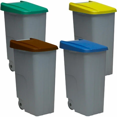 DENOX Pack De Recyclage Reciclo Fermé 4 X 85 L 4 Couleurs 3 DENOX Pack De Recyclage Reciclo Fermé 4 X 85 L 4 Couleurs