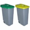 DENOX Pack De Recyclage Reciclo Ouvert 2 X 110 L 2 Couleurs -Poubelle Boutique 37657662 1