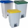 DENOX Pack De Recyclage Pedalbin Selectif 3 X 80 L 3 Couleurs -Poubelle Boutique 37657692 1
