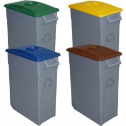 DENOX Pack De Recyclage Zeus Fermé 4 X 65L 4 Couleurs