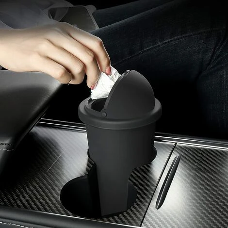 BETTERLIFE Voiture Poubelle De Voiture En Silicone Avec Couvercle Pour Porte De Voiture Portable Convient Pour Console Porte Gobelet Maison Ou Bureau 5 BETTERLIFE Voiture Poubelle De Voiture En Silicone Avec Couvercle Pour Porte De Voiture Portable Convient Pour Console Porte Gobelet Maison Ou Bureau – Image 3