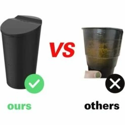 BETTERLIFE Poubelle De Voiture Avec Couvercle En Silicone Cendrier Pour Porte-gobelet Dans La Console Ou La Porte 11 BETTERLIFE Poubelle De Voiture Avec Couvercle En Silicone Cendrier Pour Porte-gobelet Dans La Console Ou La Porte -Poubelle Boutique 39718283 5