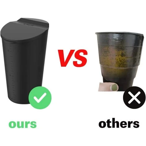 BETTERLIFE Poubelle De Voiture Avec Couvercle En Silicone Cendrier Pour Porte-gobelet Dans La Console Ou La Porte 7 BETTERLIFE Poubelle De Voiture Avec Couvercle En Silicone Cendrier Pour Porte-gobelet Dans La Console Ou La Porte – Image 5