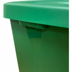Wellhome Recycle Container 110 Litres, Fermé Avec Couvercle, Idéal Pour Le Recyclage Du Verre, Avec Roues -Poubelle Boutique 40400821 5