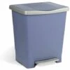 TA-TAY Poubelle Avec P�dale 22Lt Blue Plastic Tatay -Poubelle Boutique 42136135 1