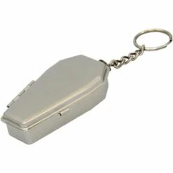 PERLE RARE Porte-clés Cercueil En Métal Cendrier De Poche Portable Cendrier à Cigarettes Extérieur Avec Couvercle à Envoyer à Des Amis (1 Pièce) 9 PERLE RARE Porte-clés Cercueil En Métal Cendrier De Poche Portable Cendrier à Cigarettes Extérieur Avec Couvercle à Envoyer à Des Amis (1 Pièce) -Poubelle Boutique 42418844 3