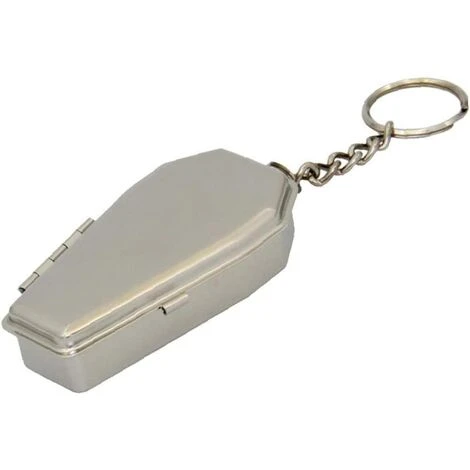 PERLE RARE Porte-clés Cercueil En Métal Cendrier De Poche Portable Cendrier à Cigarettes Extérieur Avec Couvercle à Envoyer à Des Amis (1 Pièce) 5 PERLE RARE Porte-clés Cercueil En Métal Cendrier De Poche Portable Cendrier à Cigarettes Extérieur Avec Couvercle à Envoyer à Des Amis (1 Pièce) – Image 3