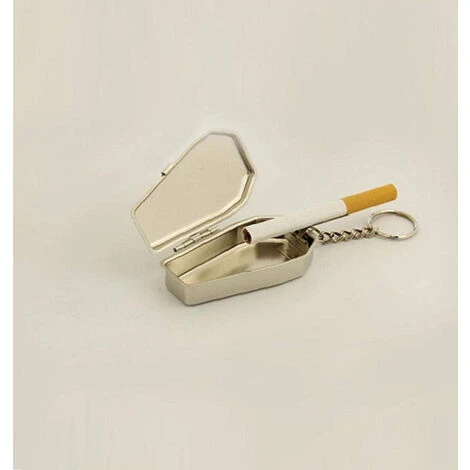 PERLE RARE Porte-clés Cercueil En Métal Cendrier De Poche Portable Cendrier à Cigarettes Extérieur Avec Couvercle à Envoyer à Des Amis (1 Pièce) 6 PERLE RARE Porte-clés Cercueil En Métal Cendrier De Poche Portable Cendrier à Cigarettes Extérieur Avec Couvercle à Envoyer à Des Amis (1 Pièce) – Image 4